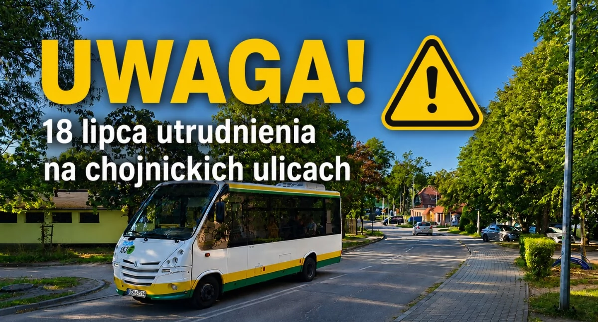 Zamknięte ulice i skrócone trasy. Chojnicki MZK ostrzega pasażerów przed sobotnimi utrudnieniami