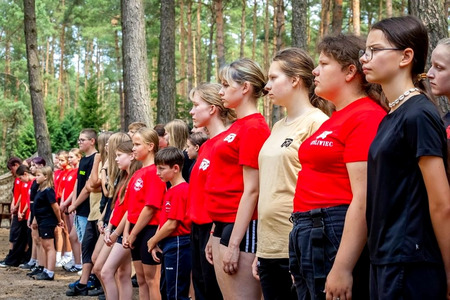 Wizyta w Pile Młyn na obozie dla MDP, fot. Tomasz Czachorowski/eventphoto.com.pl dla UMWKP