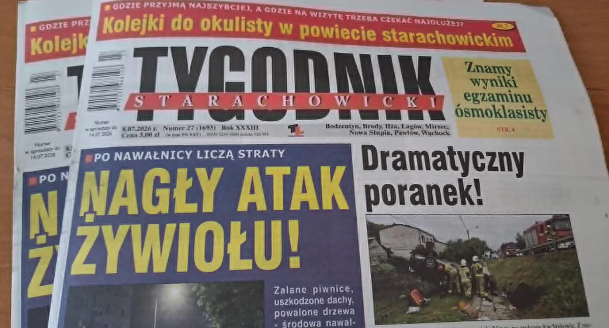 Zapraszamy do lektury Tygodnika Starachowickiego