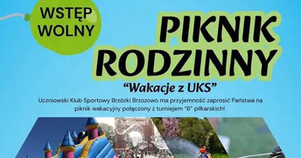 Zapraszamy na Piknik Rodzinny i Turniej Piłkarski