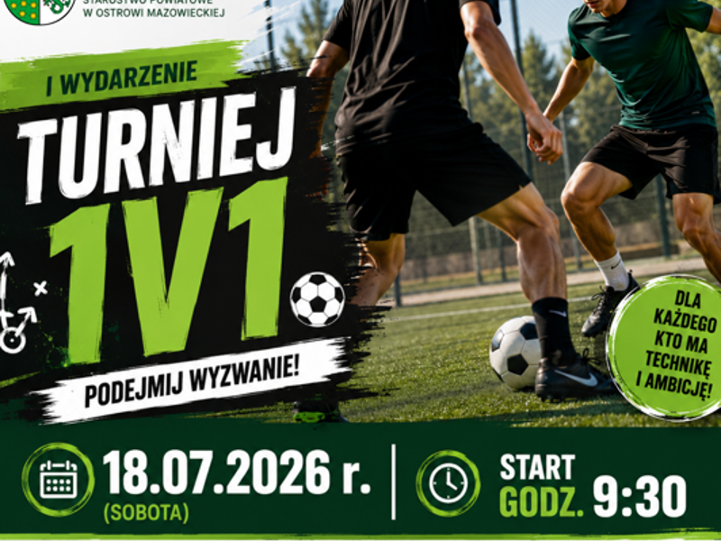 Zapraszamy na Turniej 1v1 - I wydarzenie w ramach program... czytaj więcej
