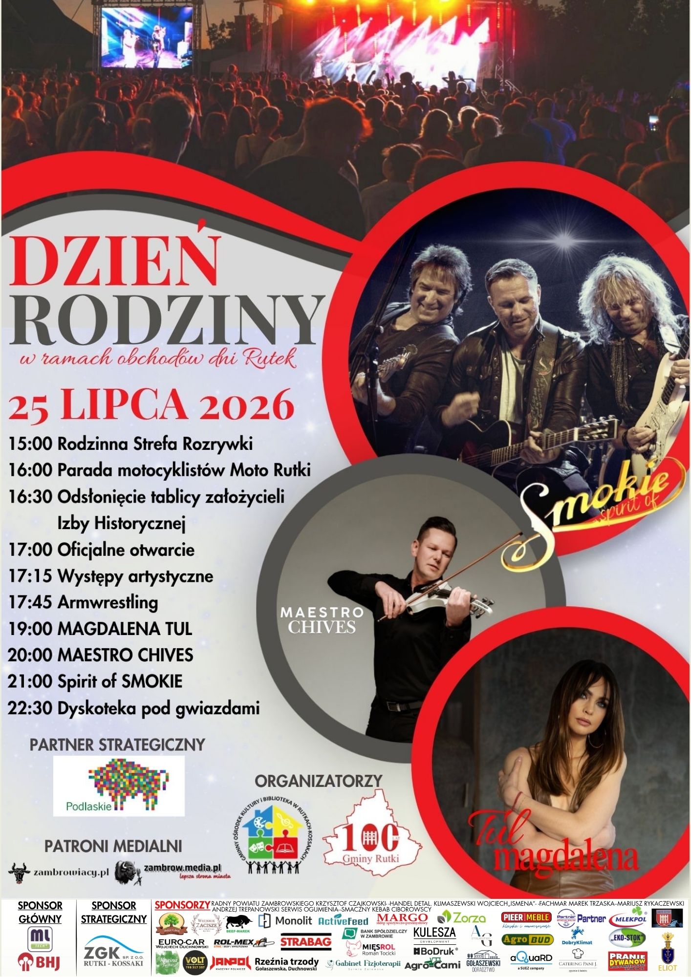Zaproszenie na Dzień Rodziny w ramach obchodów Dni Rutek
