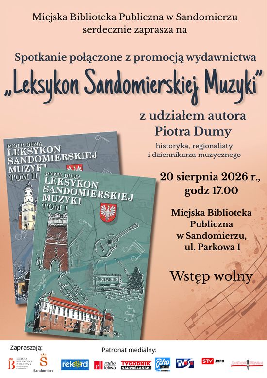 Zaproszenie na spotkanie autorskie z Piotrem Dumą (20 VIII) - Miejska Biblioteka Publiczna im. Jana…
