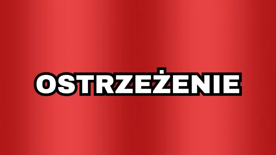 Zarządzanie Kryzysowe: Alert dla woj. łódzkiego. Może być niebezpiecznie