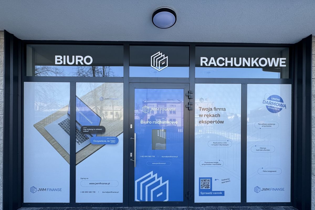 Zaufane biuro rachunkowe JWM Finanse z Warki