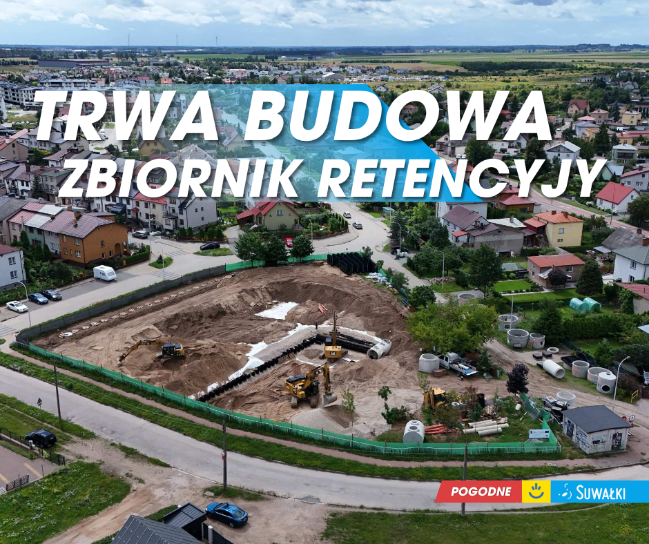 Zbiornik retencyjny pod boiskiem orzy ul. Olsztyńskiej