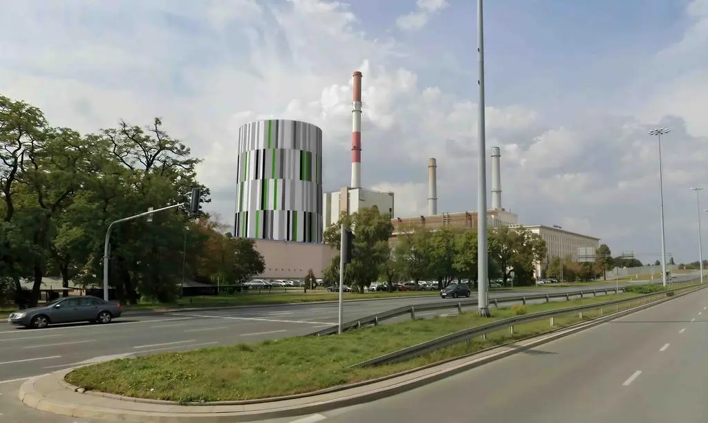 Akumulator ciepła przy EC Żerań (wizualizacja)