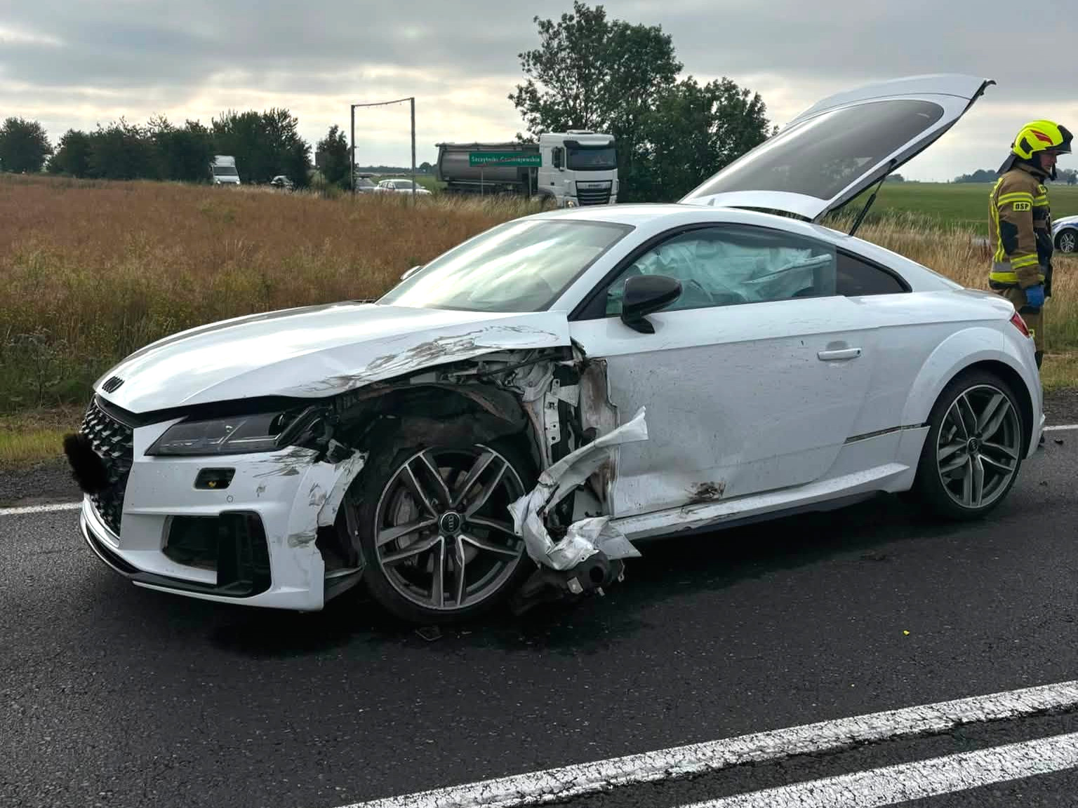 Zderzenie na krajowej „piętnastce”. Kolejne w tym samym miejscu