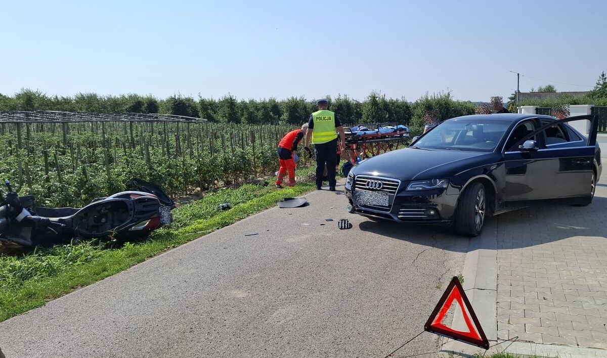 Zderzenie ujawniło więcej niż błąd na drodze