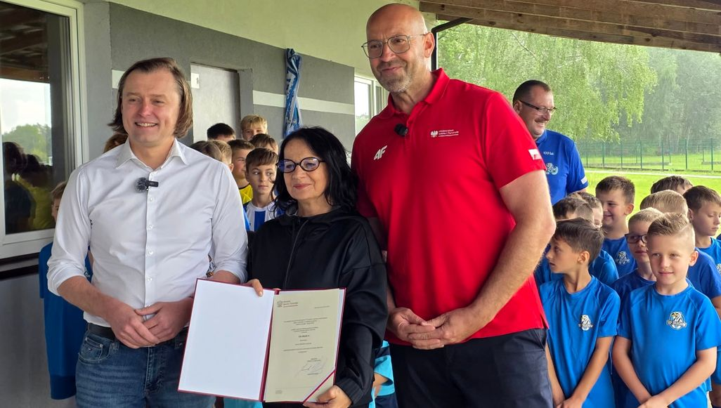 Żelechów z ministerialnym wsparciem na modernizację zaplecza sportowego