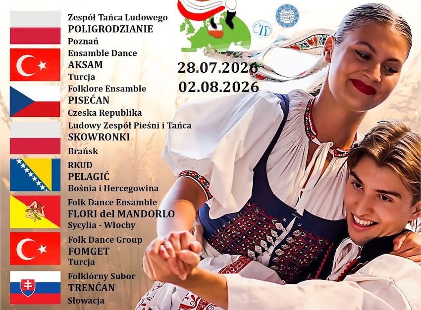 Zespoły z całej Europy przyjadą do Wysokiego Mazowieckiego, Szepietowa i Ciechanowca