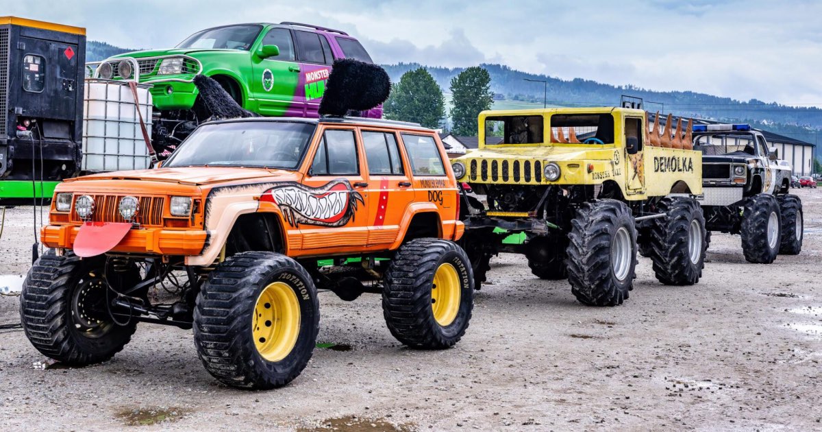 Zgarnij podwójne wejściówki na Monster Truck Show w Nowym Korczynie! Weź udział w naszej zabawie!
