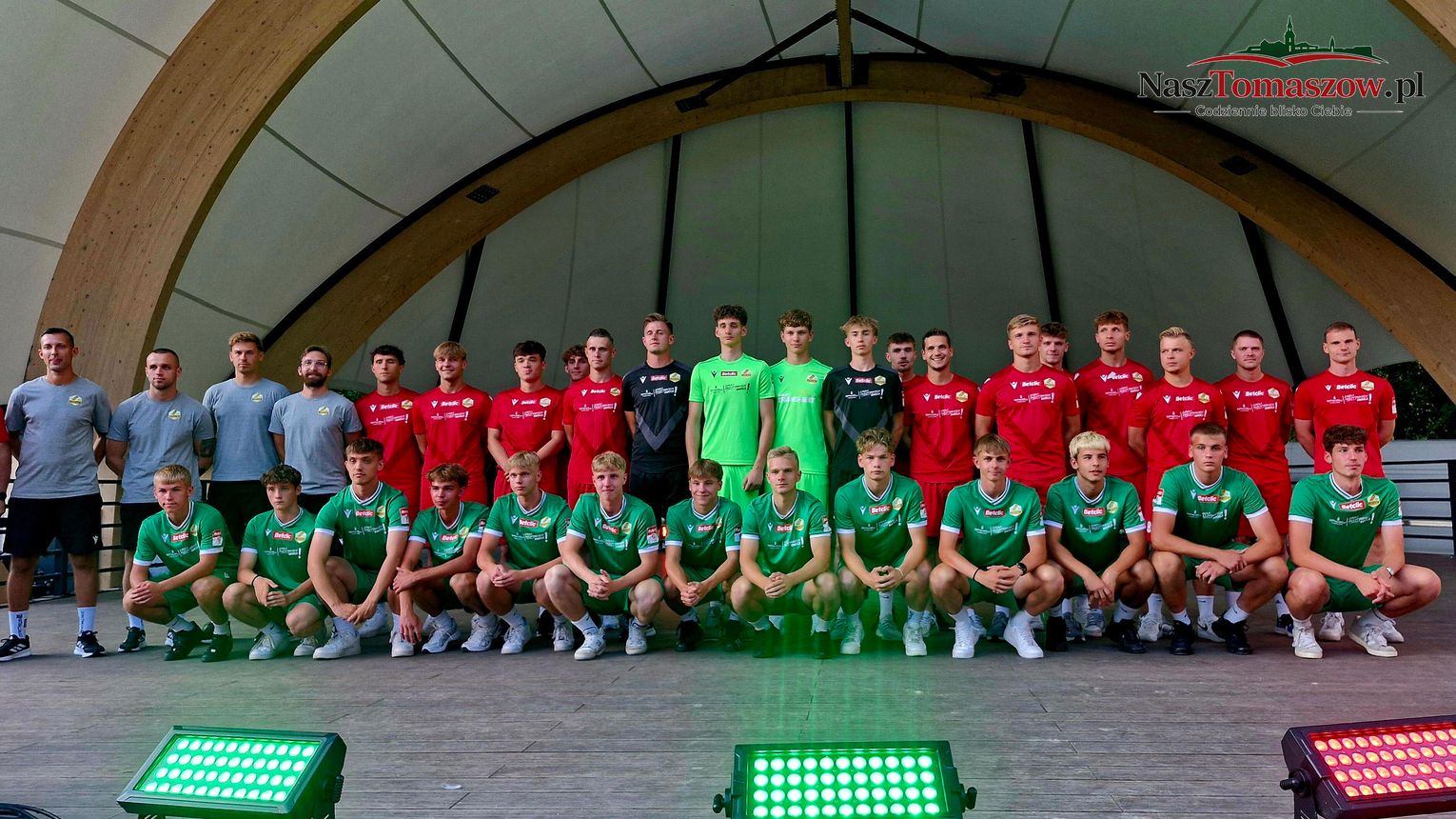 Zielono-czerwone serce miasta. Lechia Tomaszów zaprezentowała drużynę na sezon 2026/2027