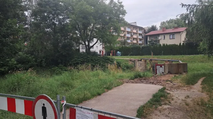 Remont kładki na Wątoku w Tarnowie