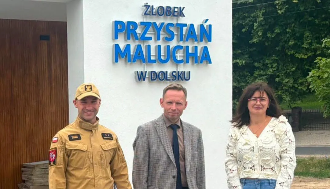Żłobek „Przystań Malucha” w Dolsku coraz bliżej otwarcia – zakończono odbiór straży pożarnej