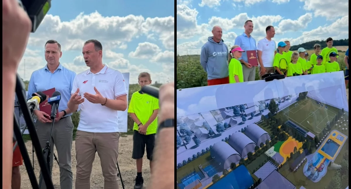 Złotoryja dostała 2,9 mln zł na korty tenisowe, boisko do padla i ściankę wspinaczkową