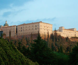 Papież na Monte Cassino