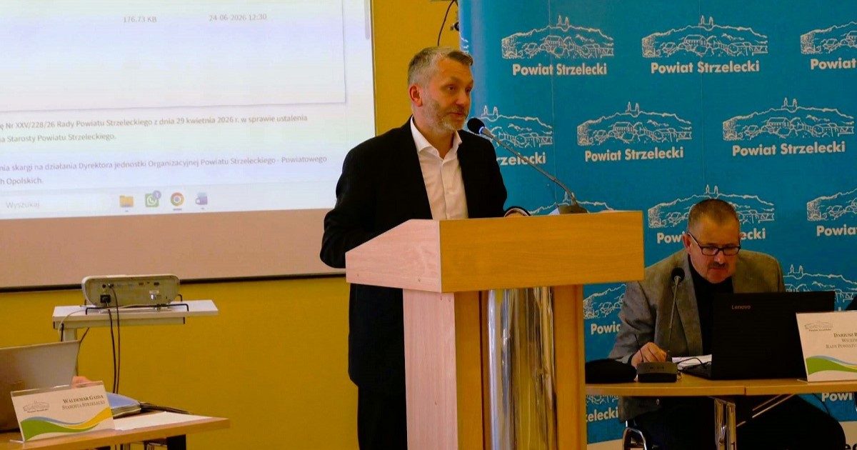 Zmiany w zarządzie powiatu strzeleckiego. Jeden z radnych zrezygnował