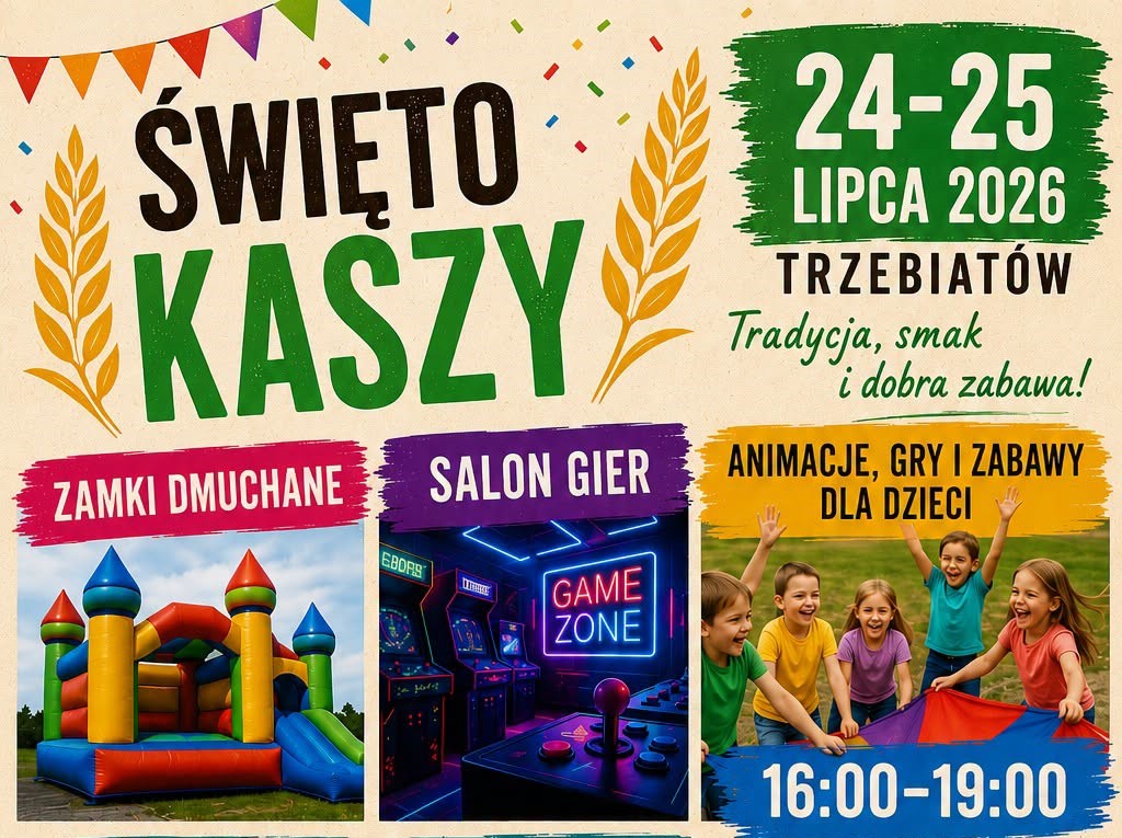 Znamy program Trzebiatowskiego Święta Kaszy!