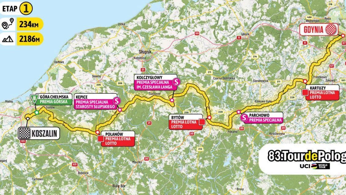 ZPiT `Krëbane` z Brus uświetni w Gdyni start 83 Tour de Pologne