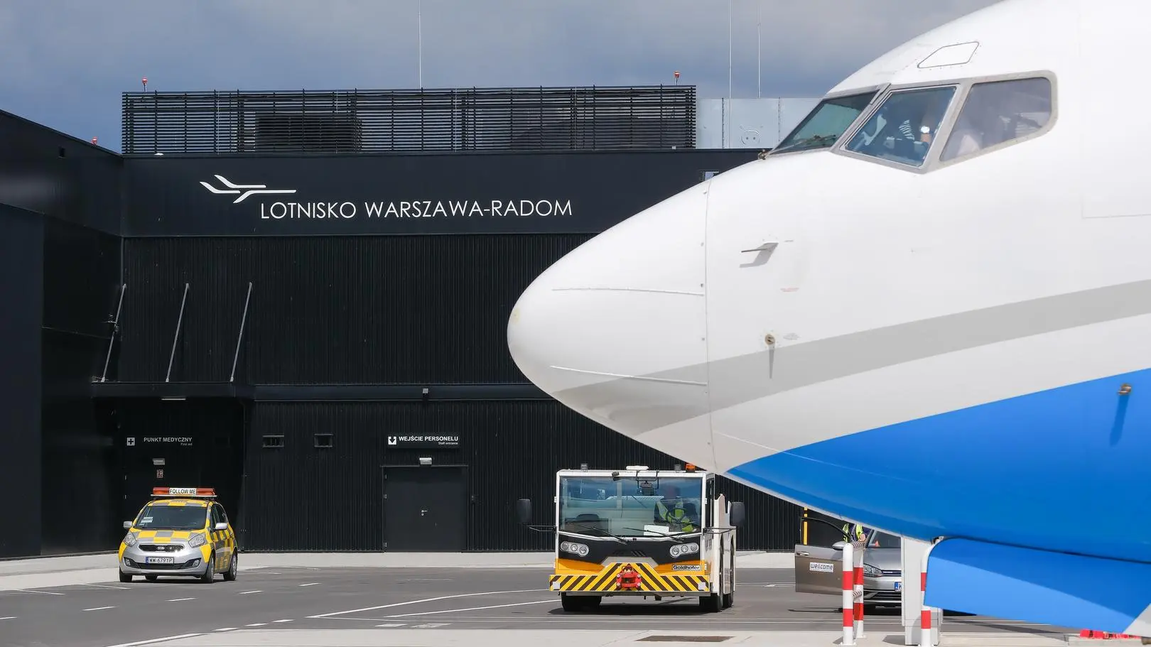 Zwolnienia w porcie w Radomiu obejmą do 30 procent załogi