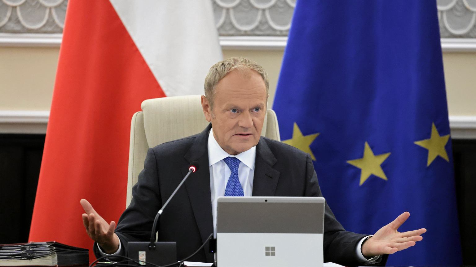Tusk złożył deklarację ws. Szpitala Południowego. "Niezależnie od tego, czy się komuś to opłaca"