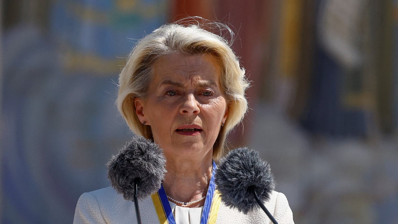 Ursula von der Leyen z nowym orderem od Zełenskiego. Padła deklaracja o dronach