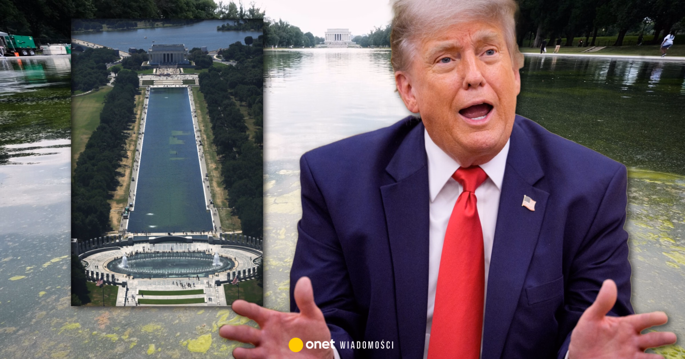 Cuchnące bagno w stolicy USA. "Jedna wielka porażka". Trump szuka winnych