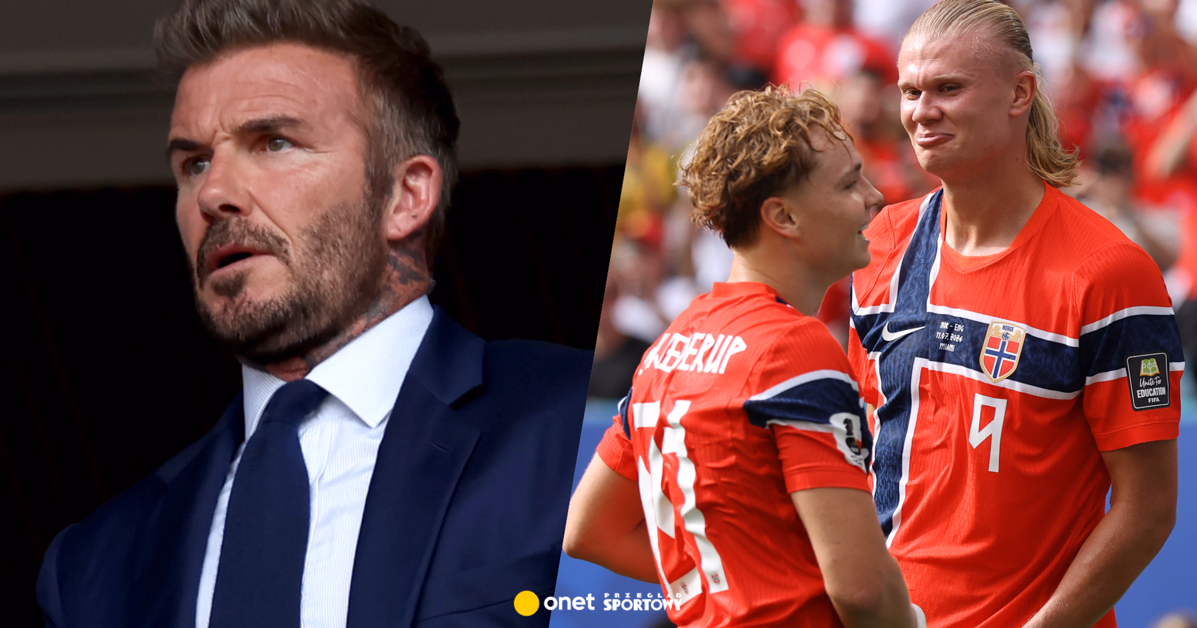 David Beckham zabrał głos. Ależ słowa o reprezentacji Norwegii