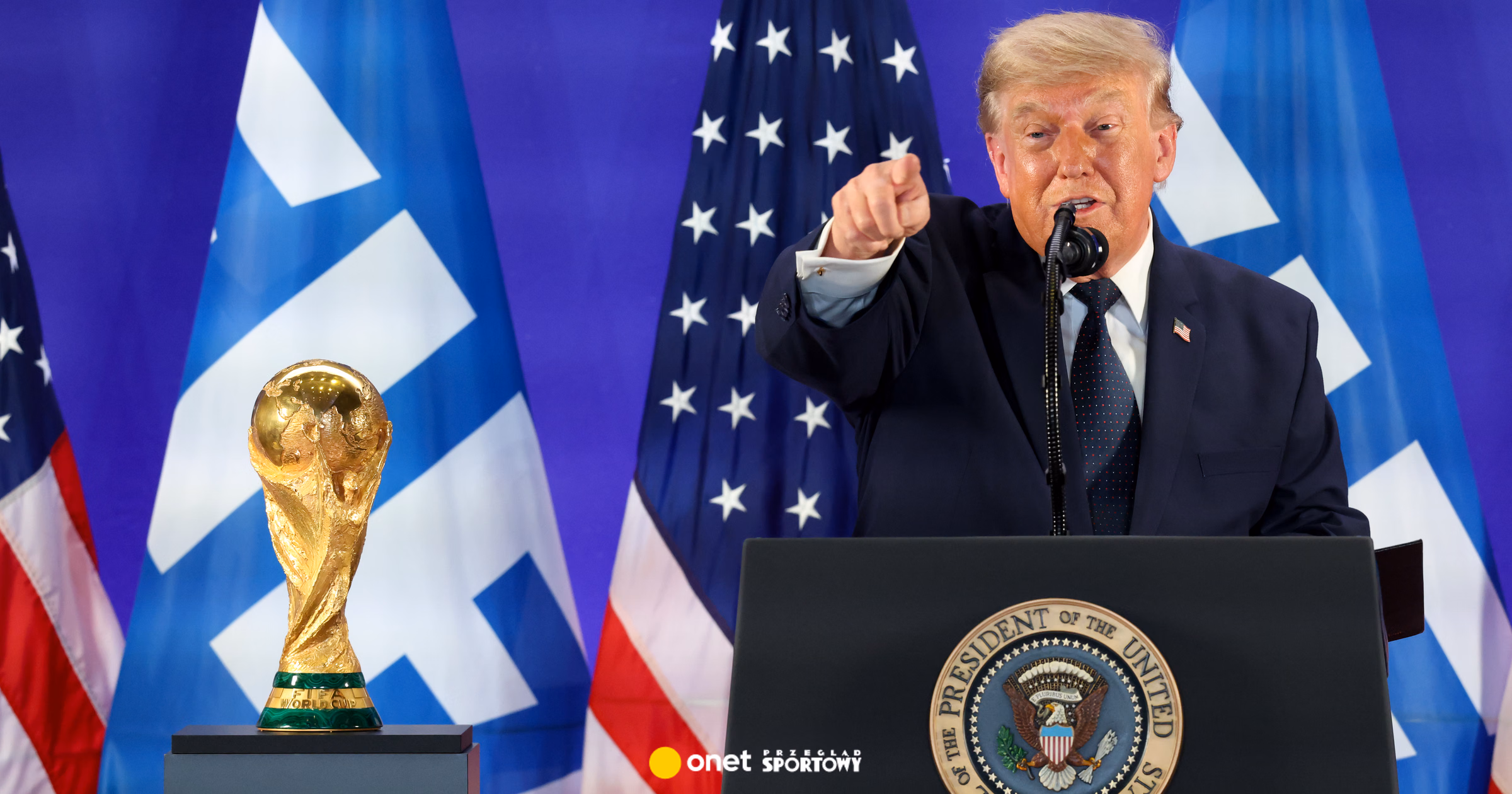 Donald Trump wskazał faworyta finału MŚ 2026. Nie miał wątpliwości