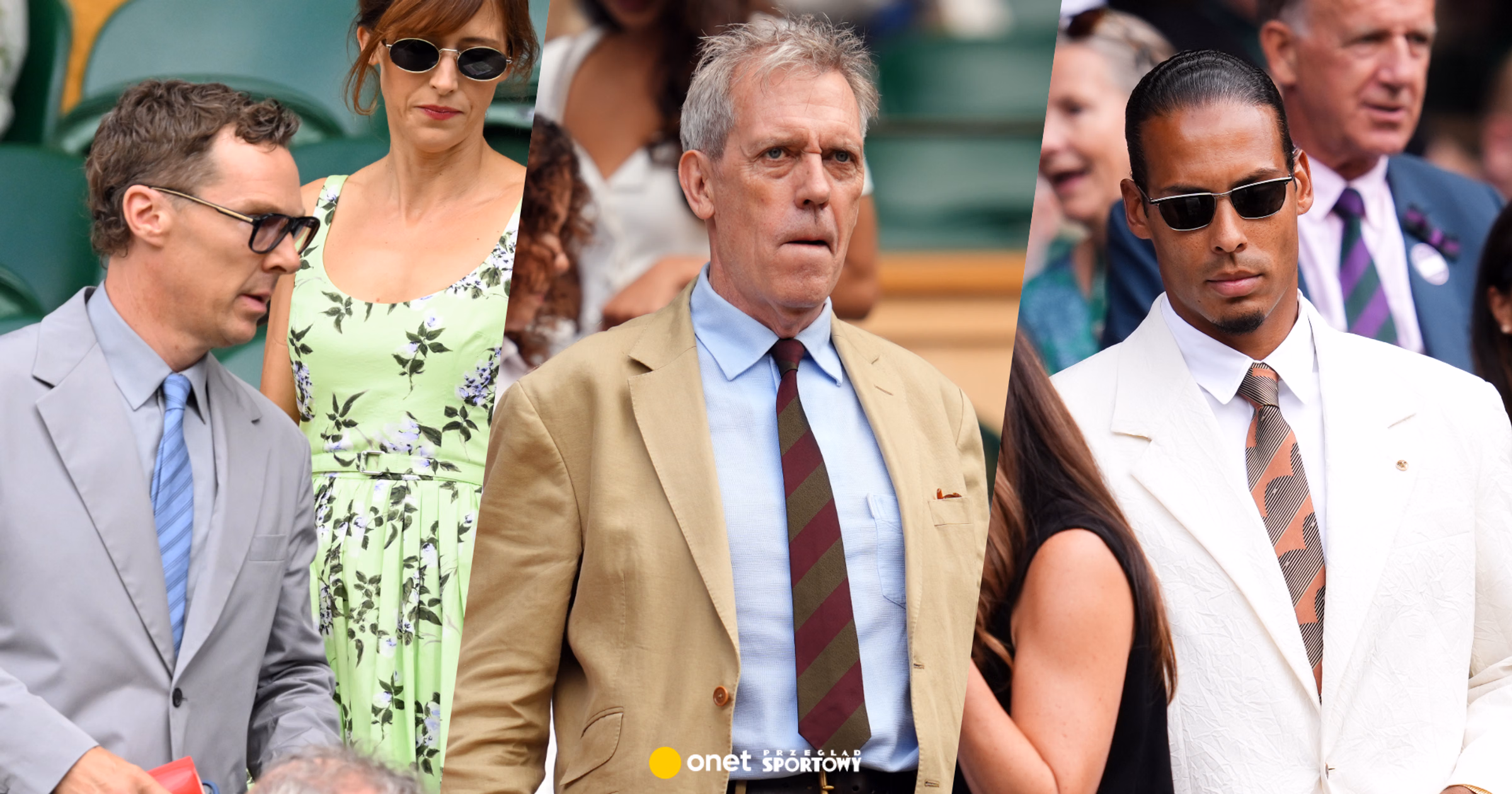 Hugh Laurie gościł na Wimbledonie. Pojawiły się też inne gwiazdy