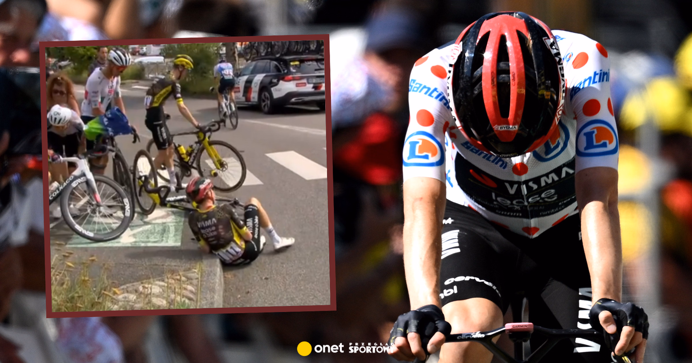 Koszmar, kraksa w Tour de France. Wielki faworyt trafił do szpitala