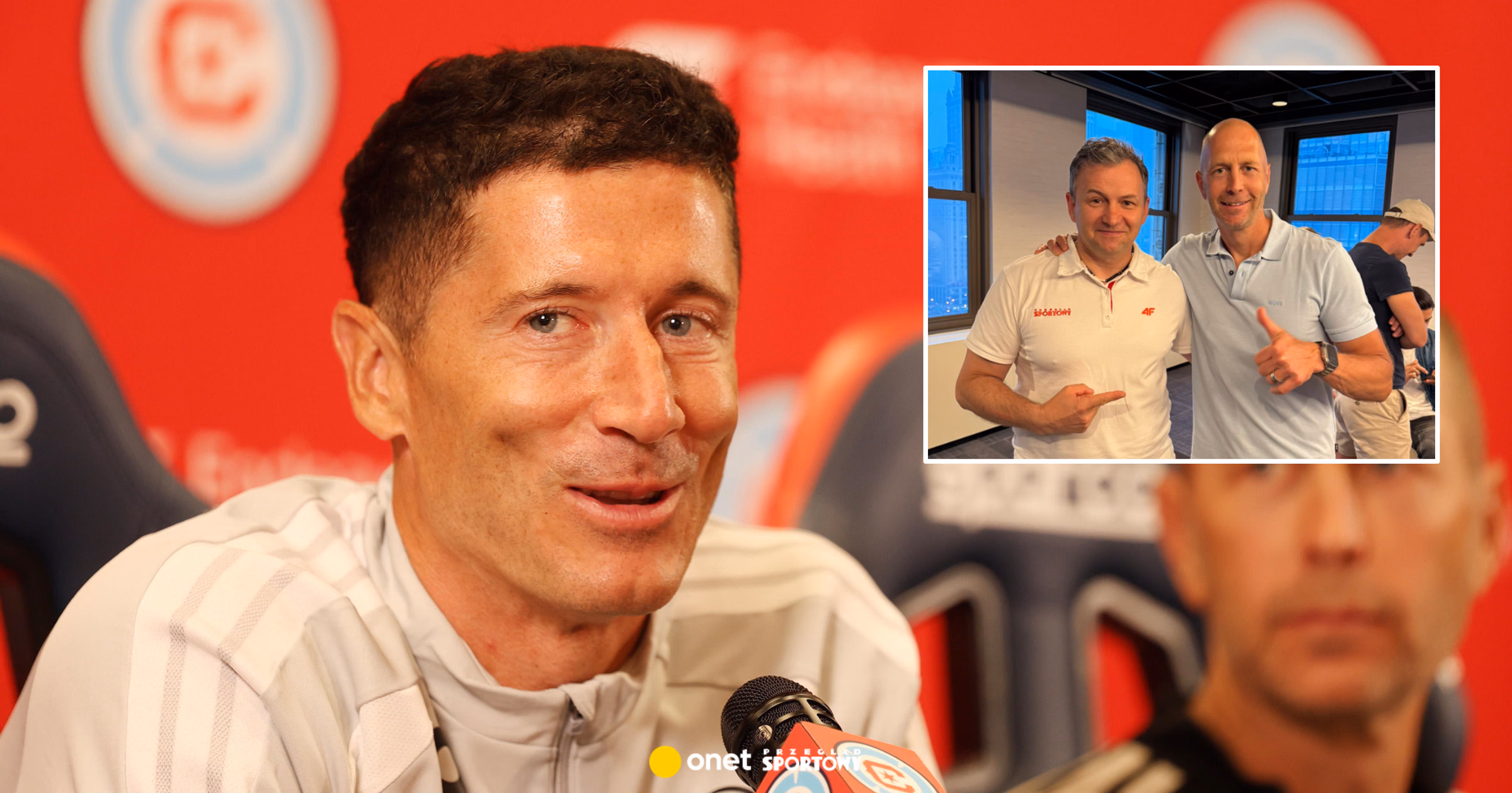 Lewandowski wśród sponsorów i kibiców w Chicago. „To globalna marka”