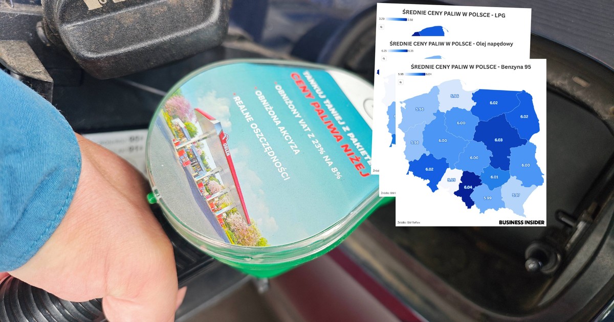 Mapa cen paliw w Polsce przed wakacjami. Ceny zaskakują. Skąd te różnice?