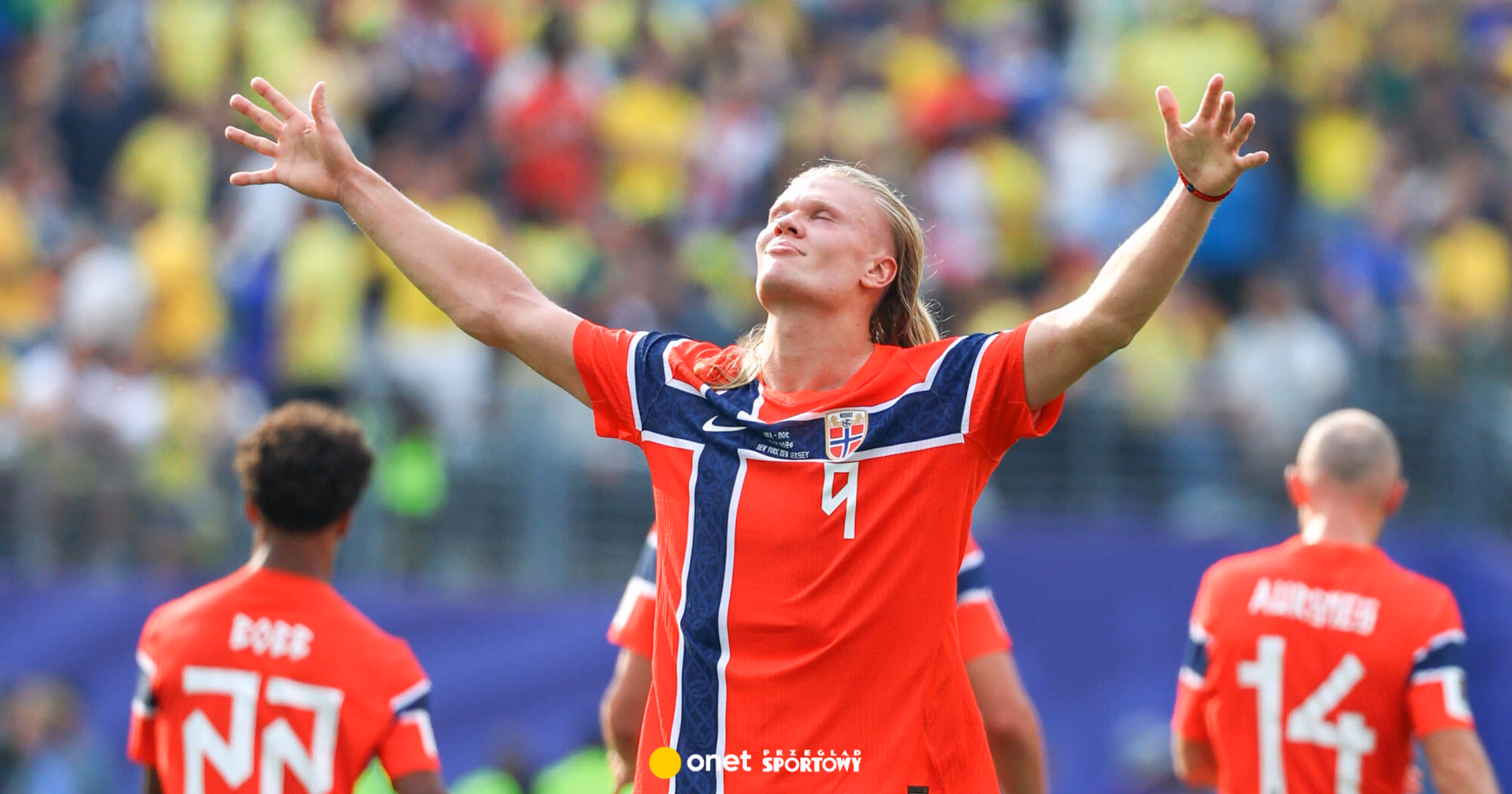 Norwegia - Anglia. Kurs 250.00 na strzał Haalanda lub Kane'a!