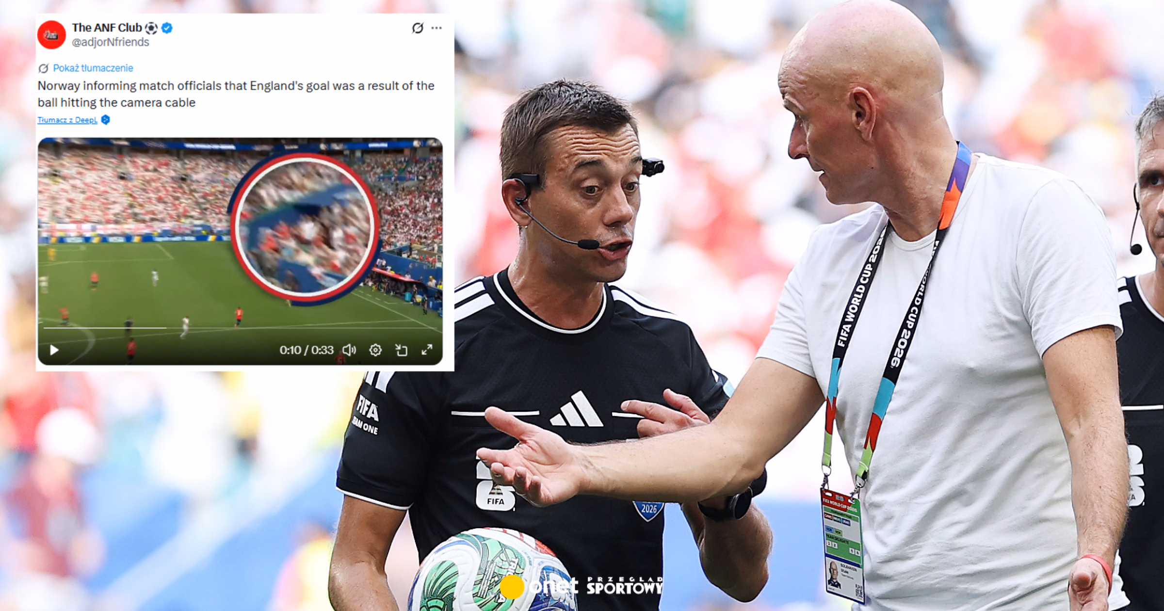 Norwegowie oszukani w ćwierćfinale MŚ 2026. Wrze po tym golu