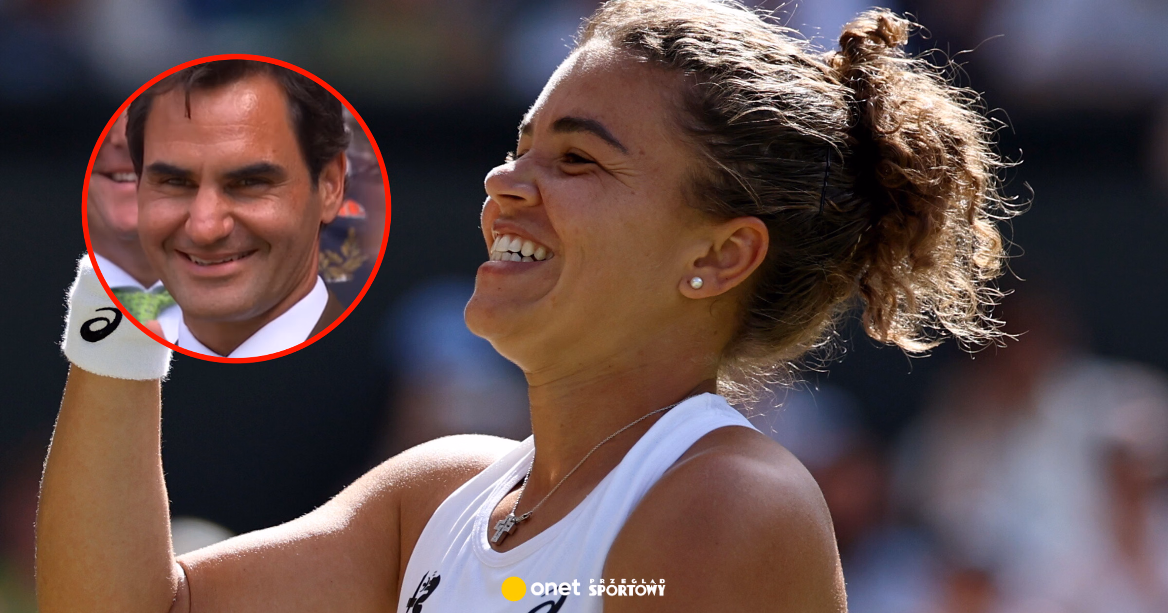 Oto kto pojawił się na meczu Paolini na Wimbledonie. "Nie myśl o tym, że on tu jest"