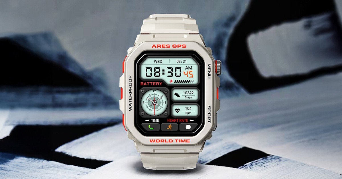 Smartwatch, który ma GPS, jest tani, a wygląda jak G-Shock