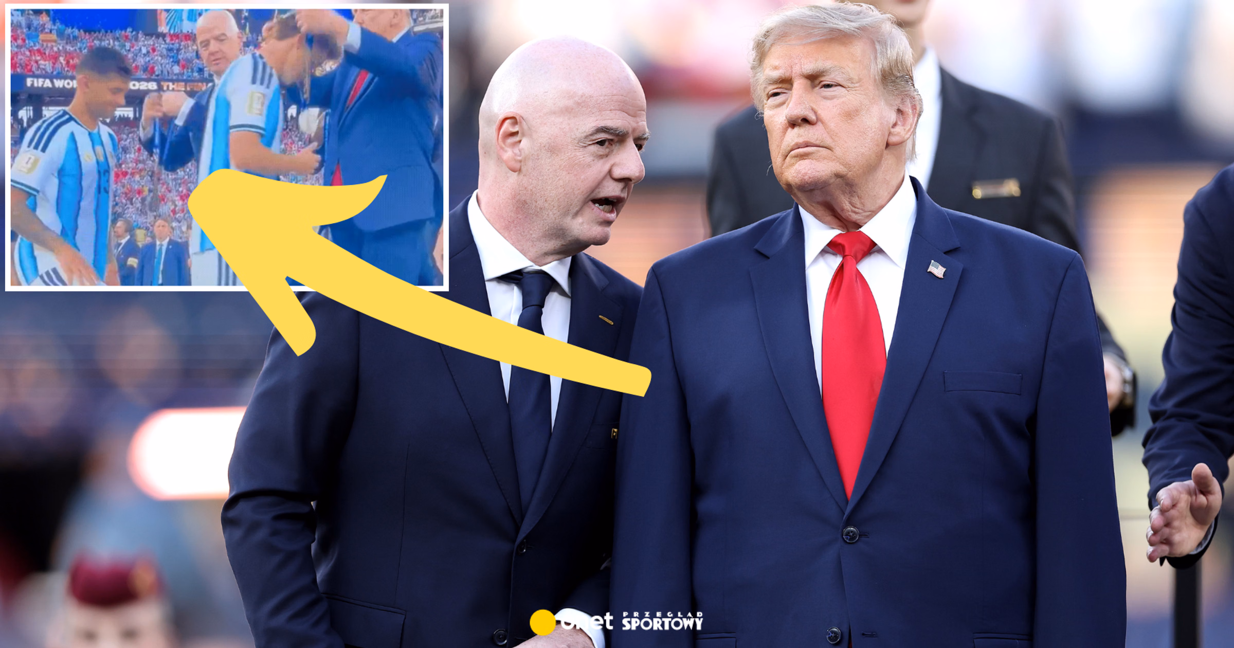 Tak gwiazdor potraktował Donalda Trumpa po finale MŚ 2026