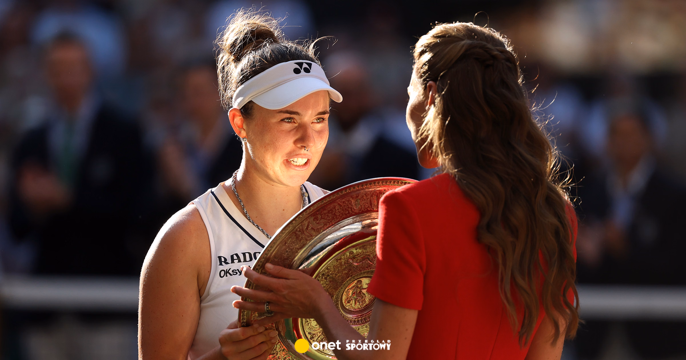 Tak księżna Kate potraktowała finalistki Wimbledonu. Nagrało się