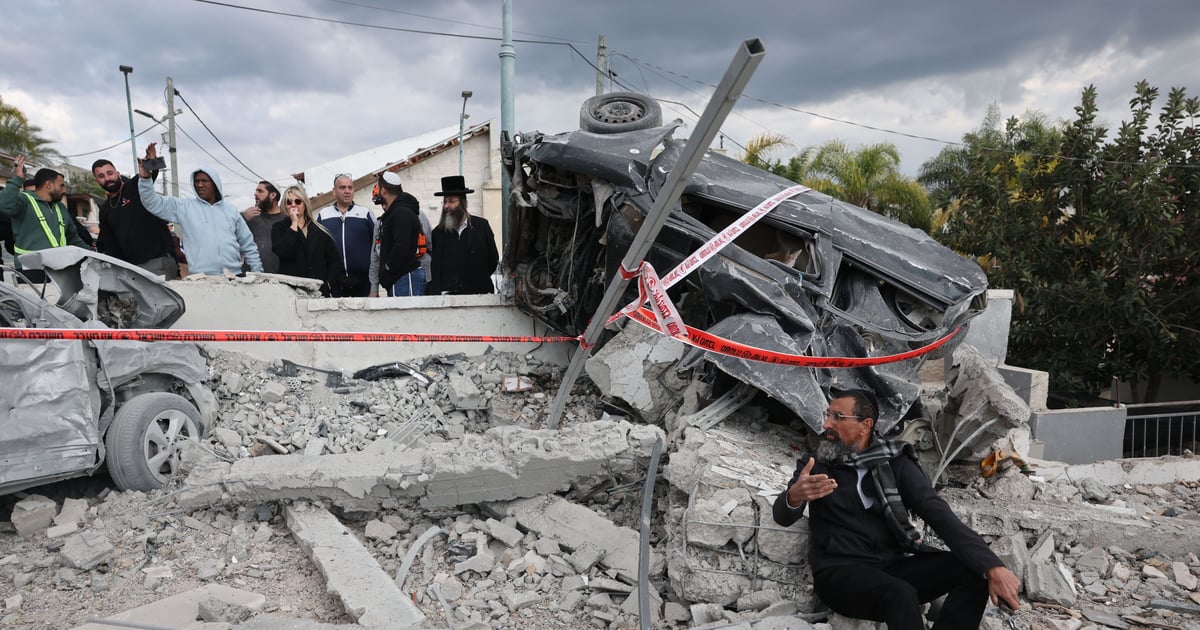 Po ataku rakietowym na Jerozolimę. Są ranni