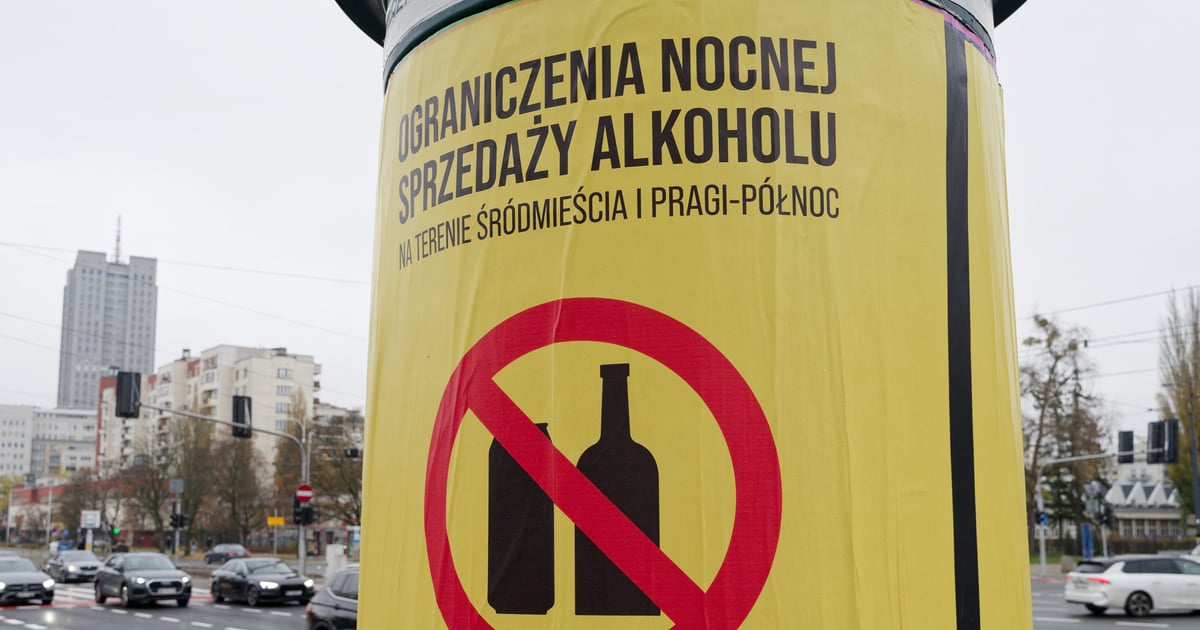 Mniej burd i bezpieczniejsze ulice. Nocny zakaz sprzedaży alkoholu zmienił Warszawę